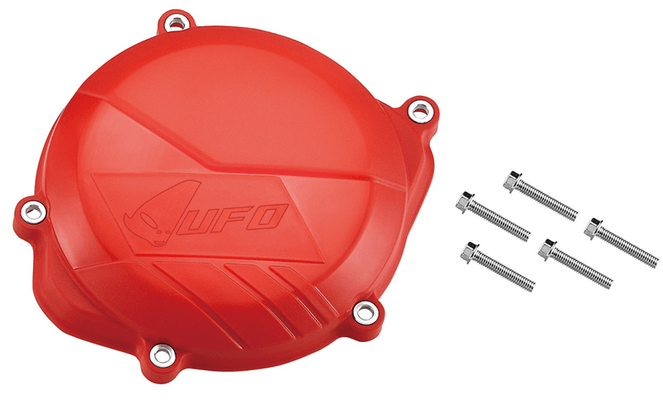 Pièces Quad & Motos - Equipement véhicule - Protège carter embrayage UFO rouge Honda CRF450R