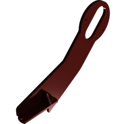 Pièces agricoles - Pièce divers - porte-engrenage soudé peint