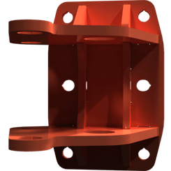 Pièces agricoles - Pièce divers - poteau de support soudé peint