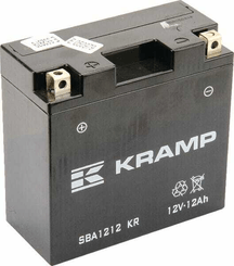 Pièces agricoles - Eclairage - Batterie 12V 12Ah 210 A fermée Kramp