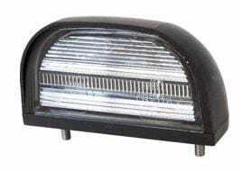 Pièces agricoles - Eclairage - Éclairage de plaque d'immatriculation 868 LED 12V, câble 0,3 m