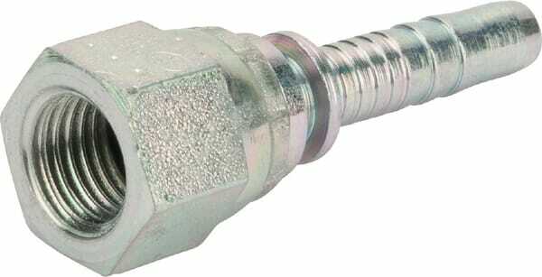 Pièces agricoles - Hydraulique - Raccord à sertir DN06-7/16 JIC