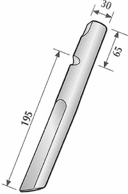 Pièces agricoles - Travail du sol - Dent de herse rotative
