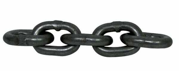 Pièces agricoles - Fasteners - Chaîne marine noire 13 mm