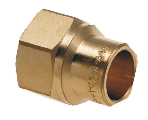 Pièces agricoles - Hydraulique - Mamelon en laiton 1/2"x15 long