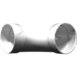 Pièces agricoles - Pièce divers - tube courbe 90° NW 110