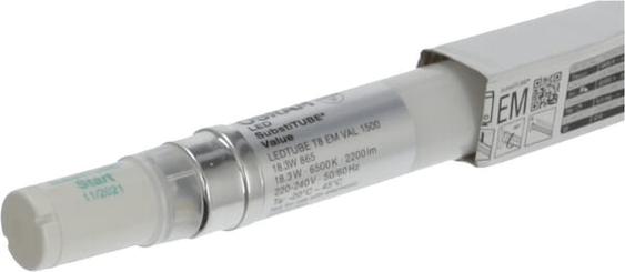 Pièces agricoles - Electricité - Tube LED EM 18.3W 865 G13 1500mm