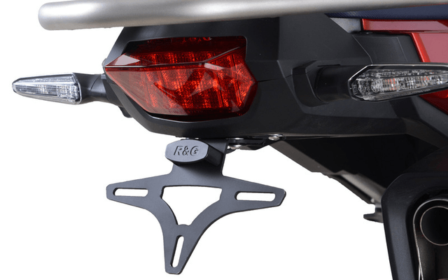 Pièces Quad & Motos - Equipement véhicule - Support de plaque R&G RACING noir Honda Africa Twin Adventure Sport