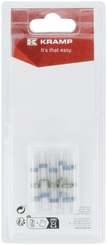 Pièces agricoles - Eclairage - Manchon à souder thermorétractable bleu Ø4,5mm - 1,5-2,5mm² (6)