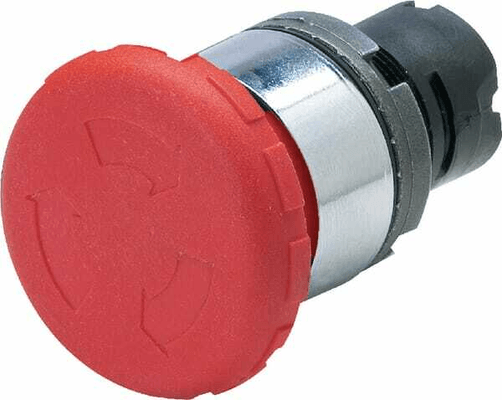 Pièces agricoles - Electricité - Inter. de sécurité.40mm, rouge