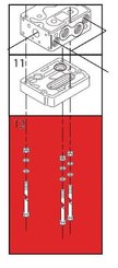 Pièces agricoles - Hydraulique - Kit montage PVPVM 157B8023 -