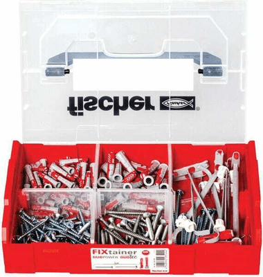 Pièces agricoles - Fasteners - FixTainer DuoPower-DuoTec avec vis / Boite de 200