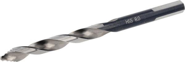 Outils - Outils divers - Foret 8,0 mm HSS-DIN 338-G TURBO STEP