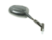 Rétroviseur ajustable V PARTS F1 ovale droit universel M10/125 - carbone