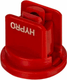 Buse à jet plat ULD 120° 04 rouge plastique Hypro