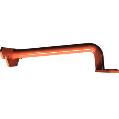 Pièces agricoles - Pièce divers - Support d’engrenage soudé peint