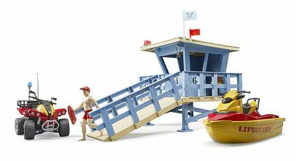 Loisirs - Jouets - Poste de secours avec quad et jet ski, Bworld