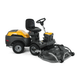 Tondeuse autoportée coupe frontale cellules Stiga Park 500 W