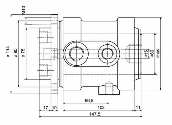 Pièces agricoles - Hydraulique - Acc. rot. 060/04 2x1/2"-2x3/8"