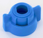 Ecrou de buse 11 mm bleu