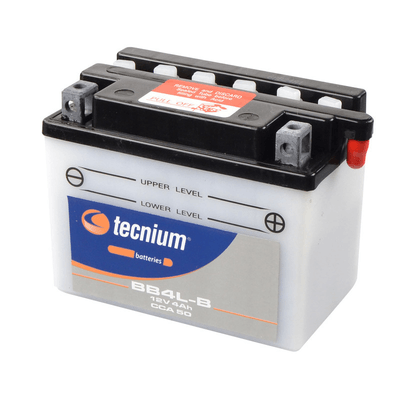 Pièces Quad & Motos - Electrique - Batterie TECNIUM conventionnelle avec pack acide - BB4L-B