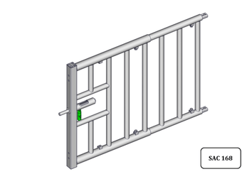 Accessoires et options matériel  - Matériel d'élevage - autre - PORTILLON VEAU DE H.0.80M L.1.30M