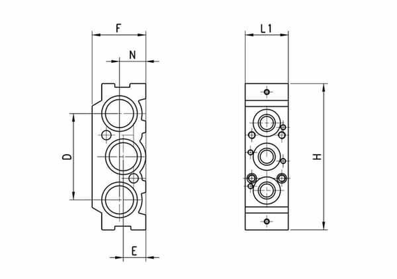 Pièces agricoles - Pièce pneumatique - Module intermédiaire