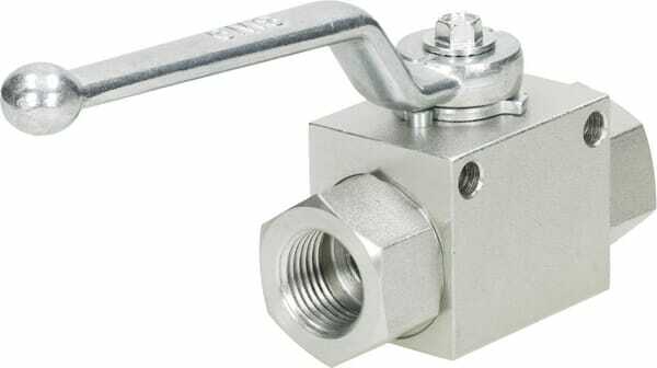 Pièces agricoles - Hydraulique - Vanne à bille 2/2 - 1/2" BSP