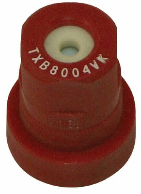 Pièces agricoles - Pièce Pulvérisateur - Buse à cône creux TXB 80° 04 rouge céramique TeeJet