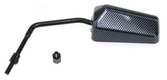 Rétroviseur réversible V PARTS F1 universel - carbone
