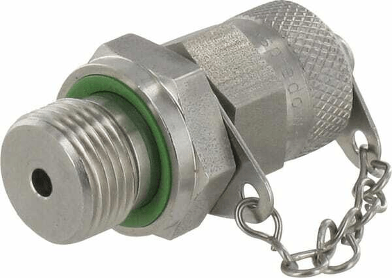 Pièces agricoles - Hydraulique - Point de mesure 3/8 WD RVS