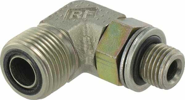 Pièces agricoles - Hydraulique - Raccord coudé ORFS13/16-MG1/4