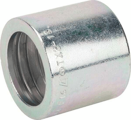 Pièces agricoles - Hydraulique - Jupe à sertir Ø48x42,5mm DN25 acier / zingué Alfagomma