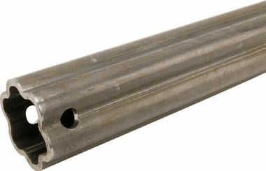Pièces agricoles - Transmission - Tube profilé étoile S6 Ø ext. : 71,5x57,5x5 mm L : 1,4 m Walterscheid