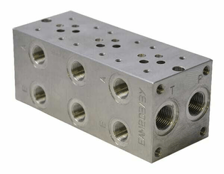 Pièces agricoles - Hydraulique - Base MRA3-3-G-Z NG6 ALU