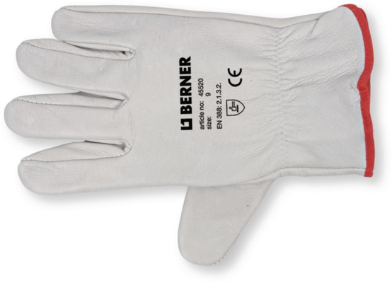 Equipement protection individuelle - Equipement - Gants cuir pleine fleur T10 (par 1)