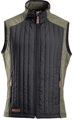 Vêtements et protections - Vêtement  - Gilet en polaire hybride/homme, olive 2XS