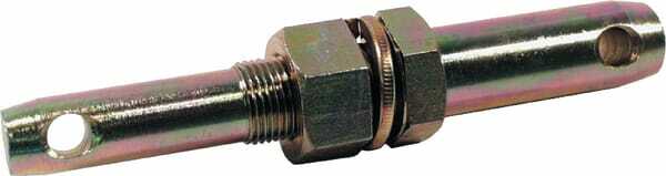 Pièces agricoles - Tracteur pièce adaptable - Axe de bras inférieur 28/22x203mm Cat.1/2 Kramp