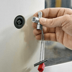 Outils - Outils divers - Cle pour armoires de manoeuvre