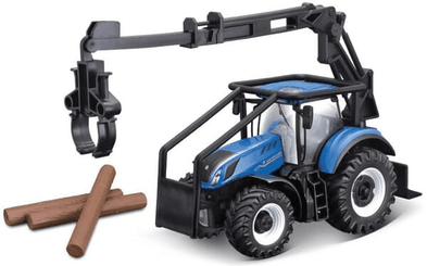 Loisirs - Jouets - Tracteur forestier et chargeuse forestière New Holland T7.315