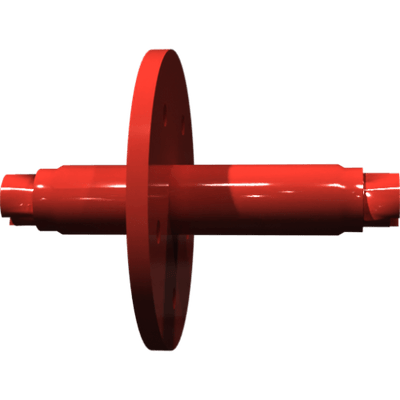 Pièces agricoles - Pièce divers - axe soudé peint