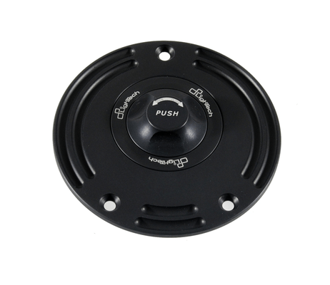 Pièces Quad & Motos - Pièces communes - Bouchon de réservoir LIGHTECH 1/4 tour noir/noir Honda CBR1000RR