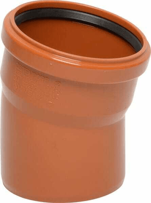 Pièces agricoles - Hydraulique - Coude PVC 110 mm x 15°