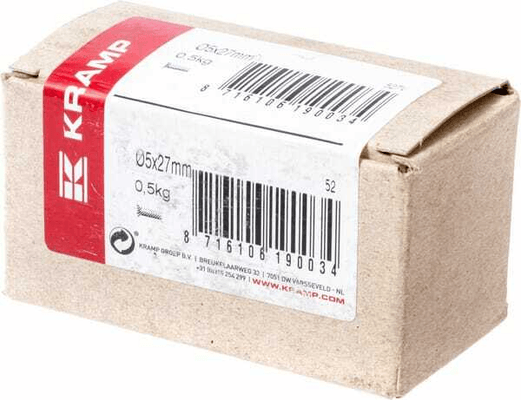 Pièces agricoles - Aménagements paysagers - Paquet de rivets 0,5 kg 5x27