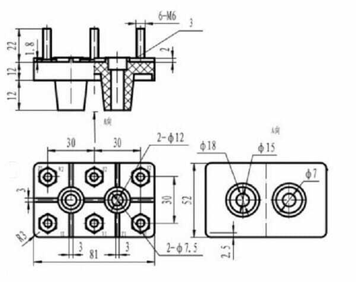 Pièces agricoles - Electricité - Barrette de connexion