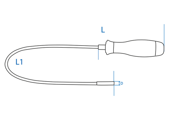 Outils - Outils divers - Doigt magnétique 300mm
