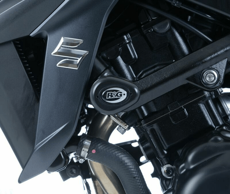 Pièces Quad & Motos - Equipement véhicule - Tampons de protection R&G RACING Aero noir Suzuki GSX-S750
