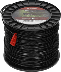 Pièces agricoles - Jardin et forêt pièce adaptable - Fil de coupe Ø 3mm 195m carré noir Kramp