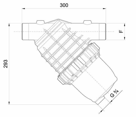 Pièces agricoles - Pièce Pulvérisateur - Filtre cpl. 2" 32 Mesh