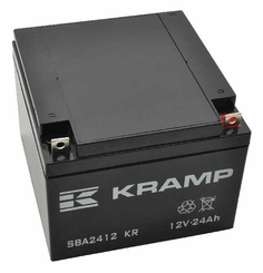 Pièces agricoles - Eclairage - Batterie 12V 26Ah fermée Kramp